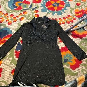 Black dress with sparkles